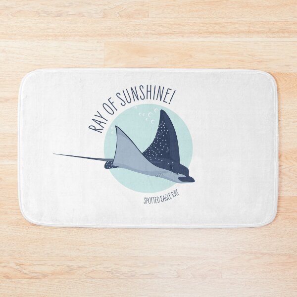 Item preview, Ray of Sunshine - Spotted Eagle Ray designed and sold by thesailfish.