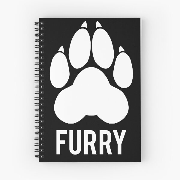 Item preview, FURRY pawprint -white- designed and sold by 8Bit-Paws.