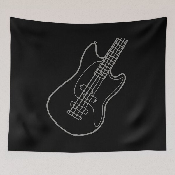 Item preview, Bassist Musician Bass Player Electric Bass Guitar Art and Accessories designed and sold by MarOlv.
