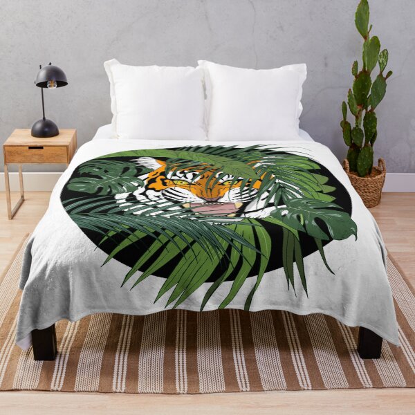Item preview, Tiger in the jungle designed and sold by minyanna.