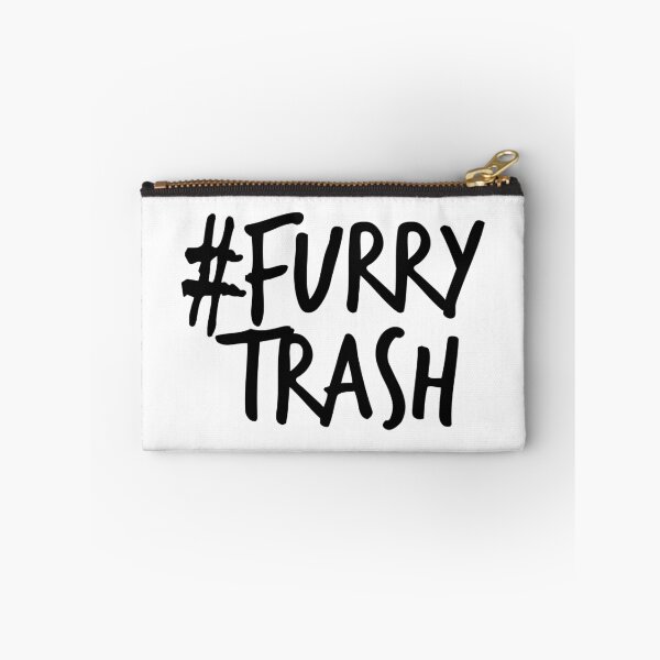 Item preview, #FurryTrash -black- designed and sold by 8Bit-Paws.