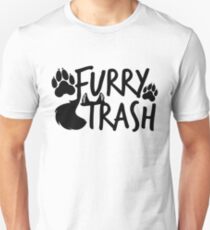 Furry Trash -black- Unisex T-Shirt
