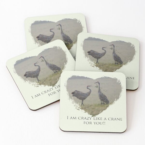 Item preview, I Am Crazy Like a Crane For You!! designed and sold by Whisperingpeaks.