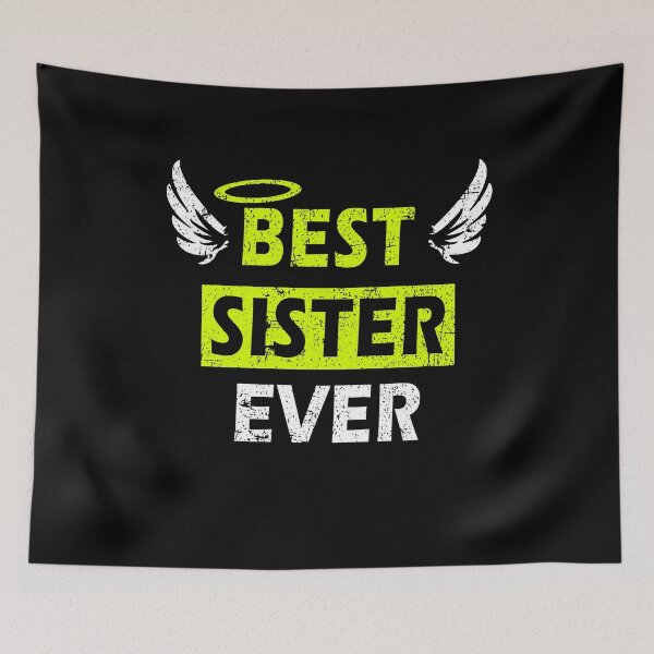 Item preview, Best Sister Ever - Perfect Gift Design with Wings designed and sold by Mfk Clothes.