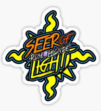 Homestuck Rose Lalonde Seer Of Light Title Logo Sticker