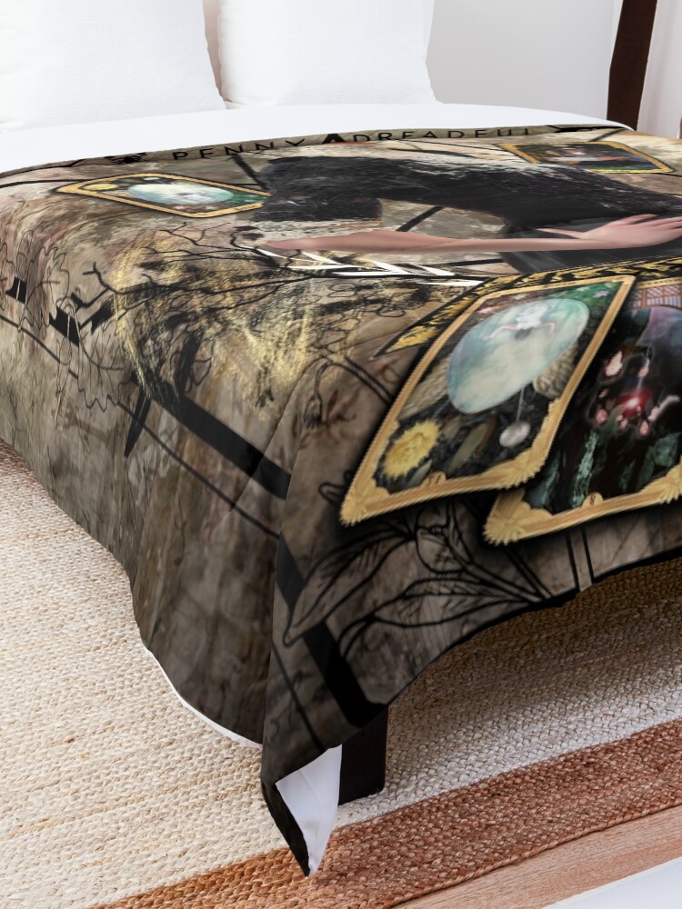 Alternate view of Vanessa Ives Tarot Edge - Penny Dreadful Comforter