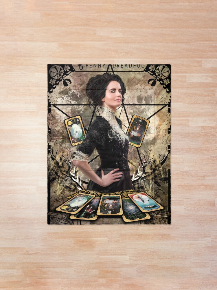 Alternate view of Vanessa Ives Tarot Edge - Penny Dreadful Comforter