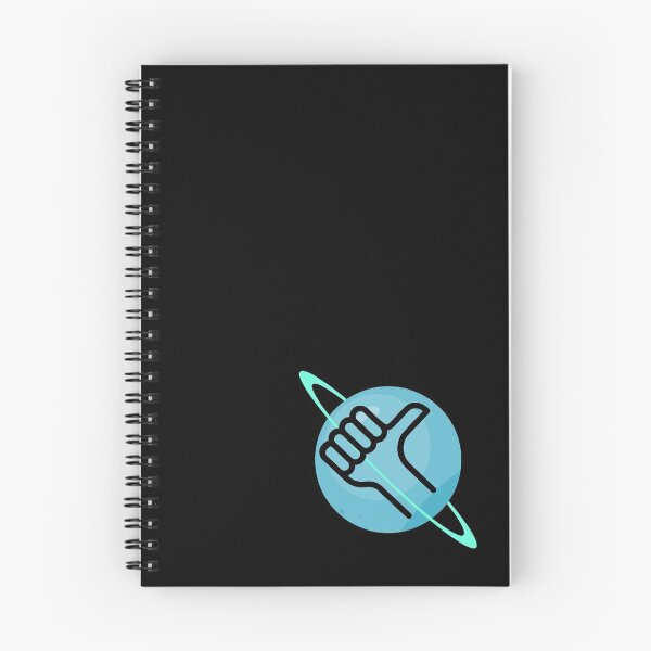 Item preview, The Hitchhiker's Guide to the Galaxy Thumbs up logo against a blue planet designed and sold by towelday42.