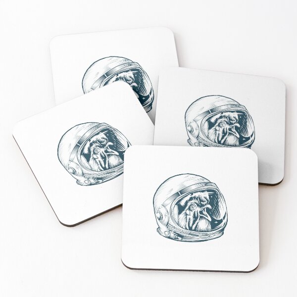 Item preview, chicken in space designed and sold by Animalhead.