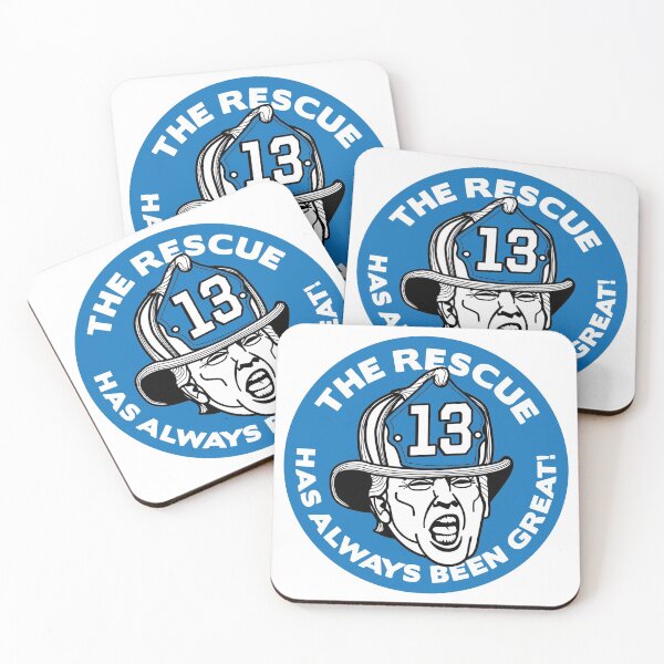 Item preview, Copy of Trump says "The Rescue has always been great!" - R 13 Blue designed and sold by PistolPete315.
