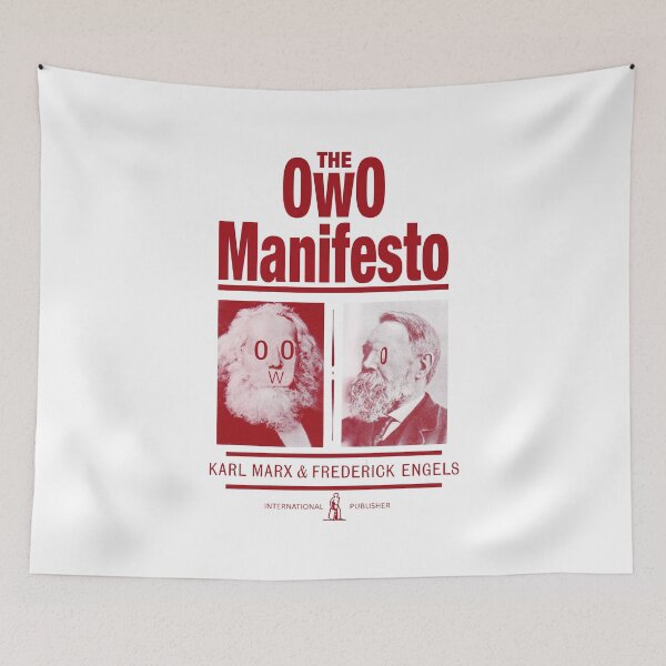 Item preview, The OwO Manifesto designed and sold by artsylab.