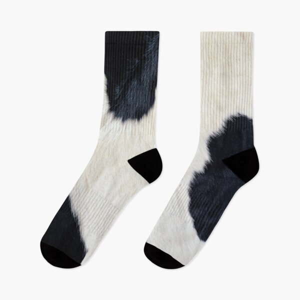 Item preview, Faux Cowhide Black and white designed and sold by Gypsykiss.