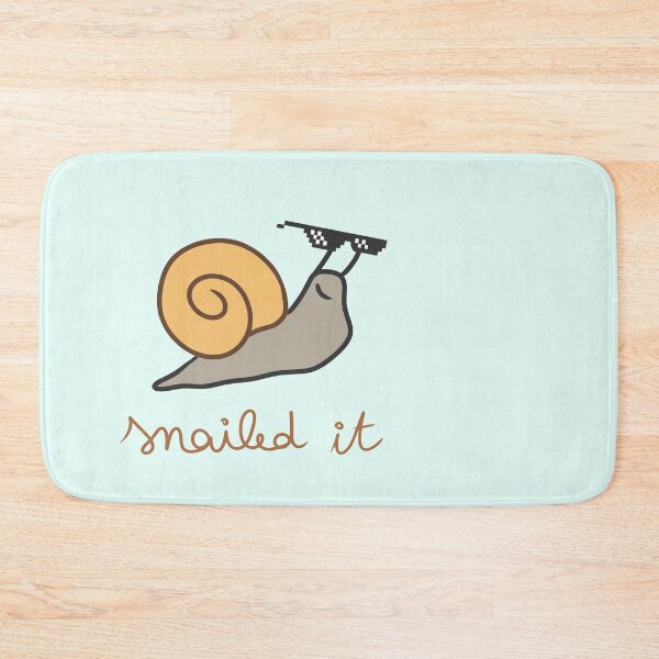 Item preview, Snailed it - snail drawing designed and sold by FandomizedRose.