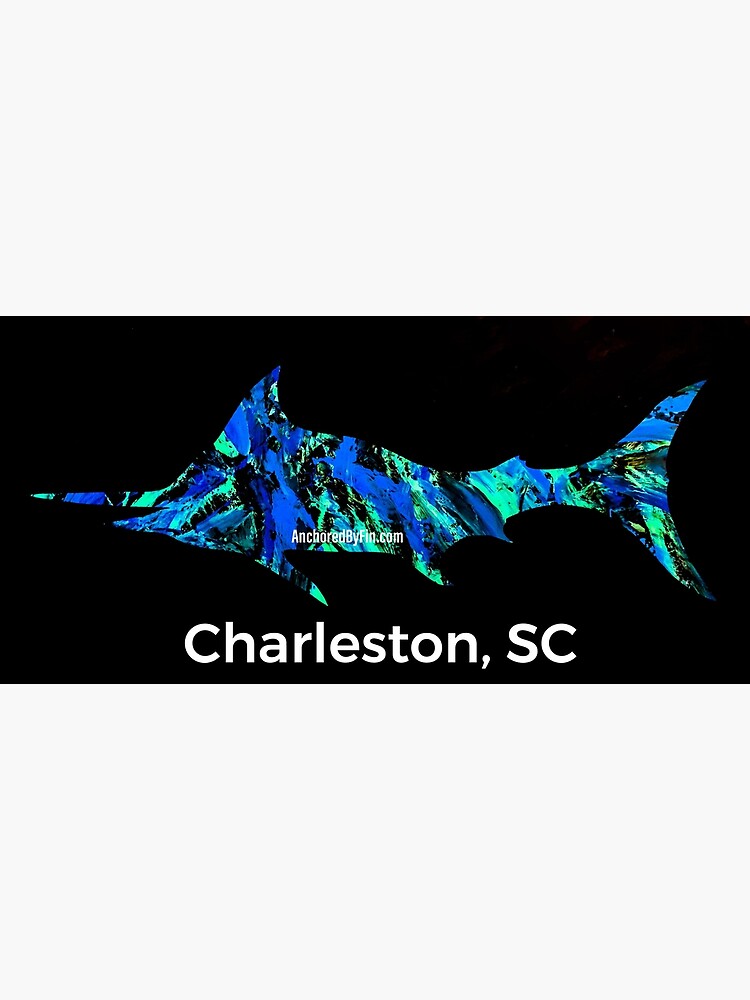 "Big Salty Camo Blue Marlin ( Charleston, SC)" Poster by barryknauff