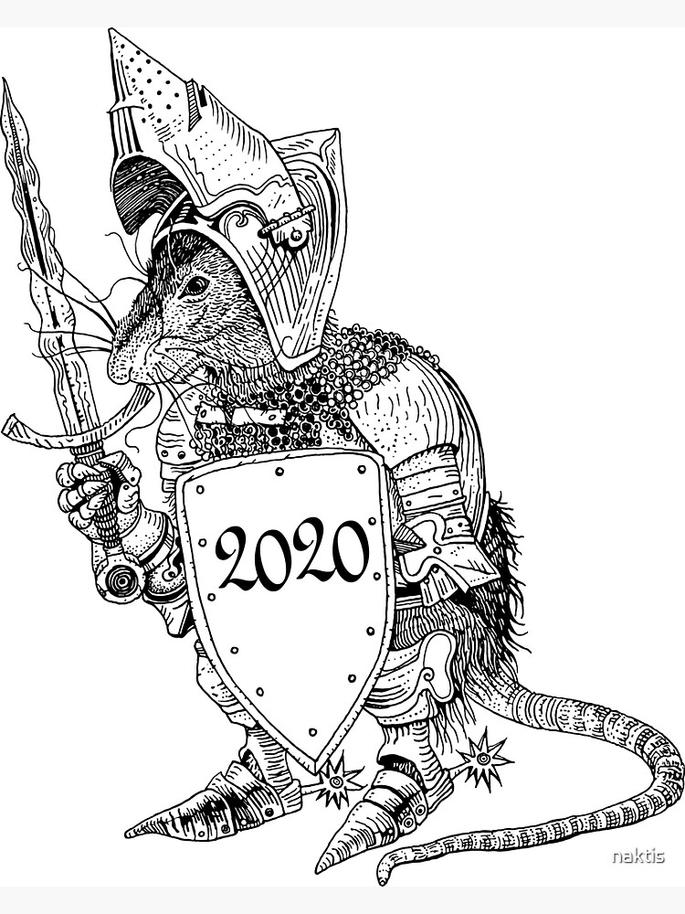 2020 - year of the iron rat. by naktis