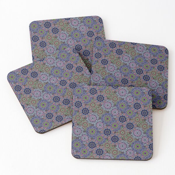 Item preview, Patchwork kaleidoscopes pattern designed and sold by Carrie_Anne_Designs.