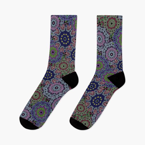 Item preview, Patchwork kaleidoscopes pattern designed and sold by Carrie_Anne_Designs.