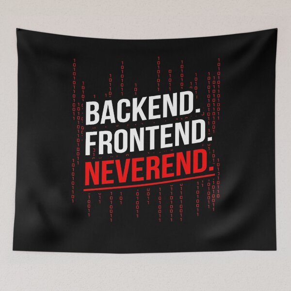 Item preview, BACKEND. FRONT. Neverend designed and sold by dahool23.