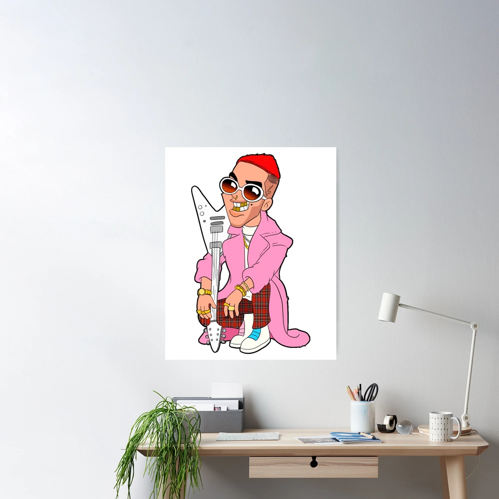 The Italian Rap God, Sfera Ebbasta Poster by Derisios