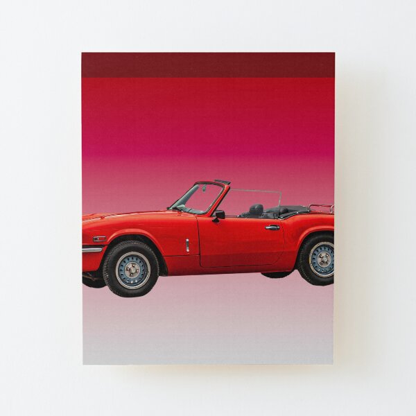 Triumph Spitfire 1500 Wood Mounted Print