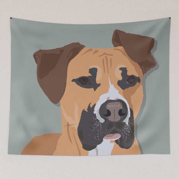 Item preview, Boxer Love ❤️  designed and sold by Dagmar Hansen.