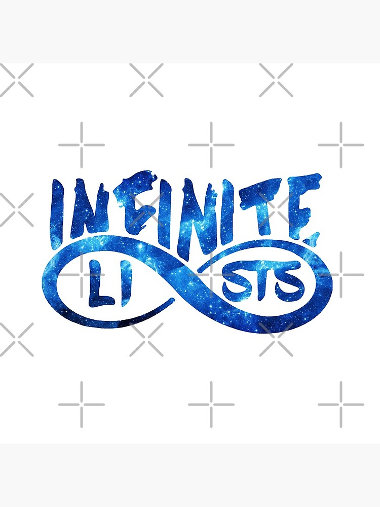 infinite lists merch amazon