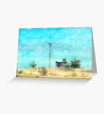 California Shack Greeting Card