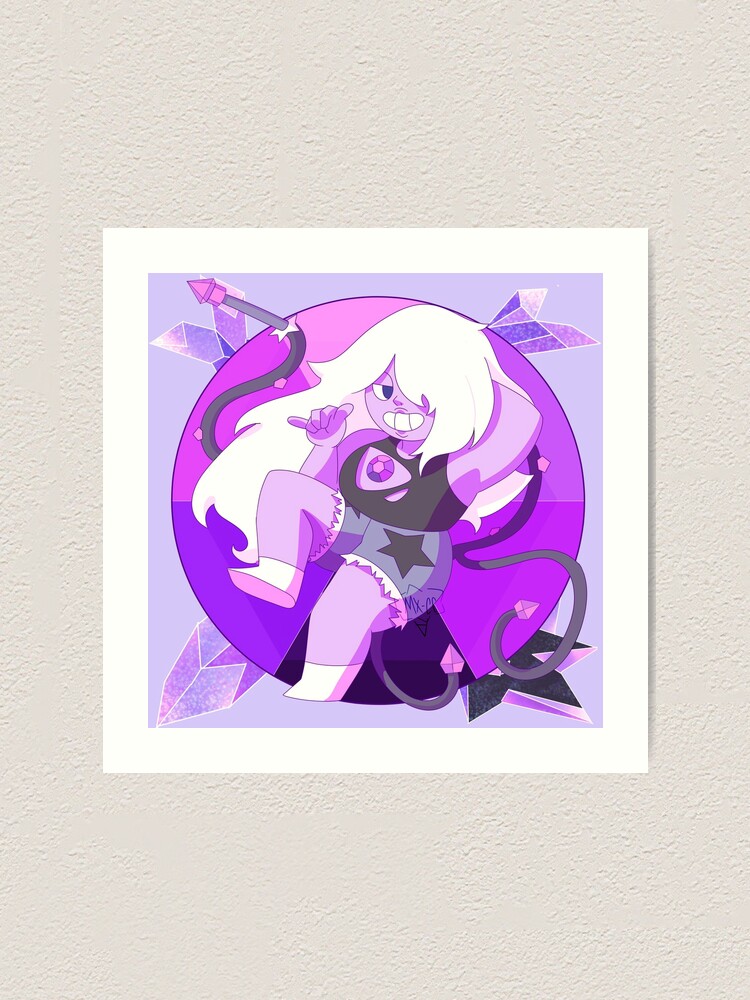 Amethyst Steven Universe Future Art Print By Mx Cottoncandy Redbubble