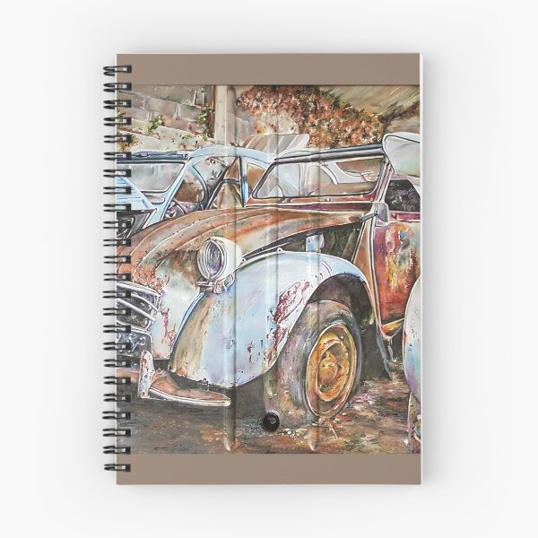 Item preview, Wreckless Abandonment Art Citroen 2CV Bootlid (number 18) artwork designed and sold by WrecklessAArt.