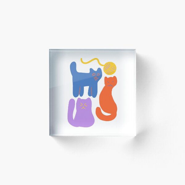 Item preview, ¡Gatos para siempre! designed and sold by mynnispunk.