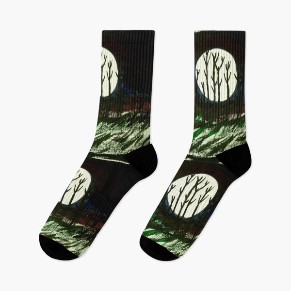 Item preview, "Winter's Full Moon" designed and sold by Robert Regenold's Art Shop.