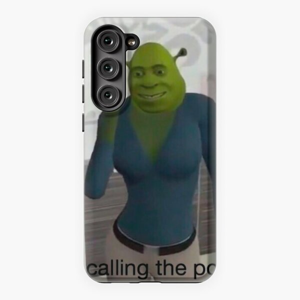 i'm calling the police meme Samsung Galaxy Phone Case by aMemeStore