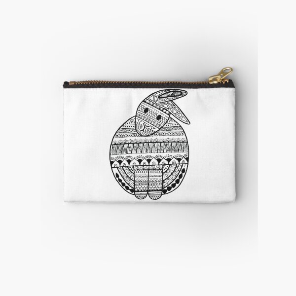 Item preview, Head Tilt Rabbit Mandala (bun-dala) designed and sold by Calen  Picard-Carroll.