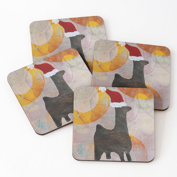Item preview, Santa Llama 4 designed and sold by Michelle Bukowski.