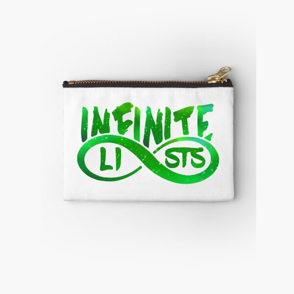 Item preview,  Infinite lists Merch, Infinite Merch,infinite lists green Galaxy logo,infinite Blue, infinite lists hoodie, infinite t-shirts, infinite Hoodie, infinite tshirt designed and sold by LAAZIZA.