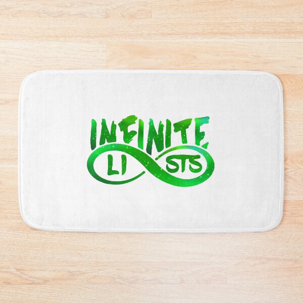 Item preview,  Infinite lists Merch, Infinite Merch,infinite lists green Galaxy logo,infinite Blue, infinite lists hoodie, infinite t-shirts, infinite Hoodie, infinite tshirt designed and sold by LAAZIZA.