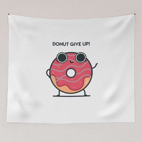 Item preview, Do not give up pun designed and sold by Earthsavers.