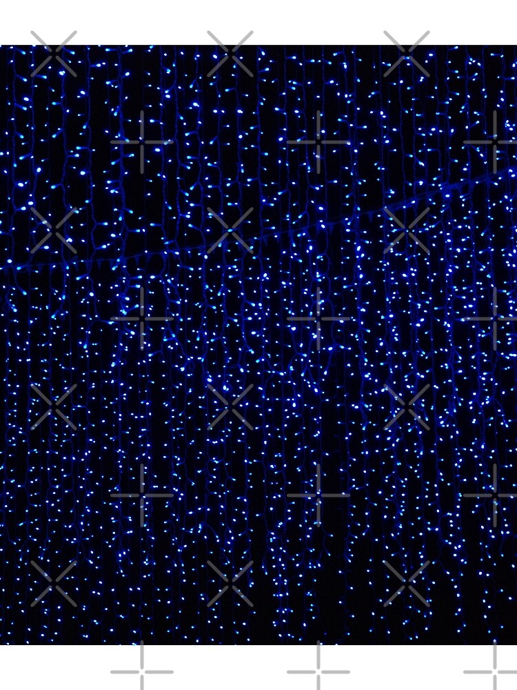 Thumbnail 3 of 3, Scarf, Bue light pattern designed and sold by conceptDVS.
