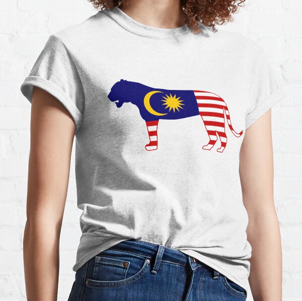 Malaysia Flag T-Shirts  Redbubble