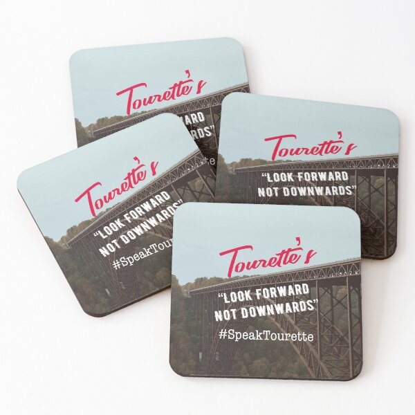 Item preview, Tourettes - Look Forward, Not Downwards Tourette Syndrome Awareness designed and sold by MJDezigns.