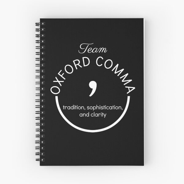 Item preview, Grammar Gift Team Oxford Comma Grammar Police Writer Editor  designed and sold by The Junto Shop.