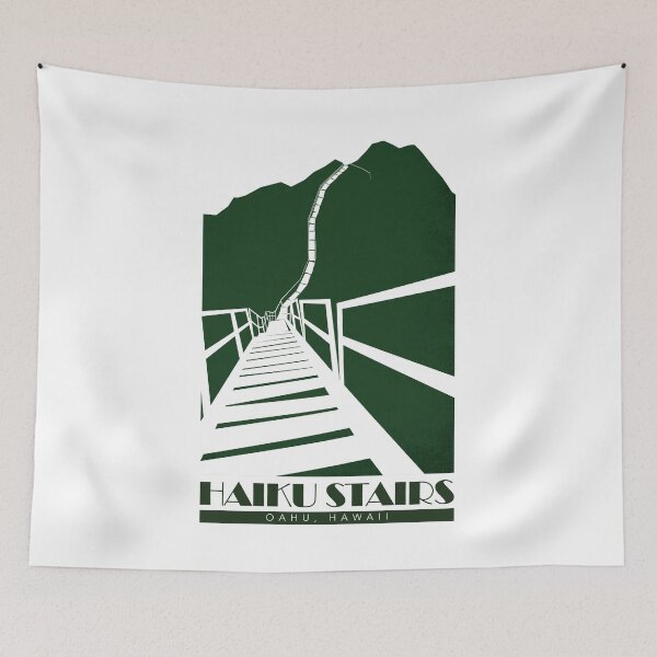 Item preview, Haiku Stairs - Oahu, Hawaii designed and sold by Moritz Schwäble.