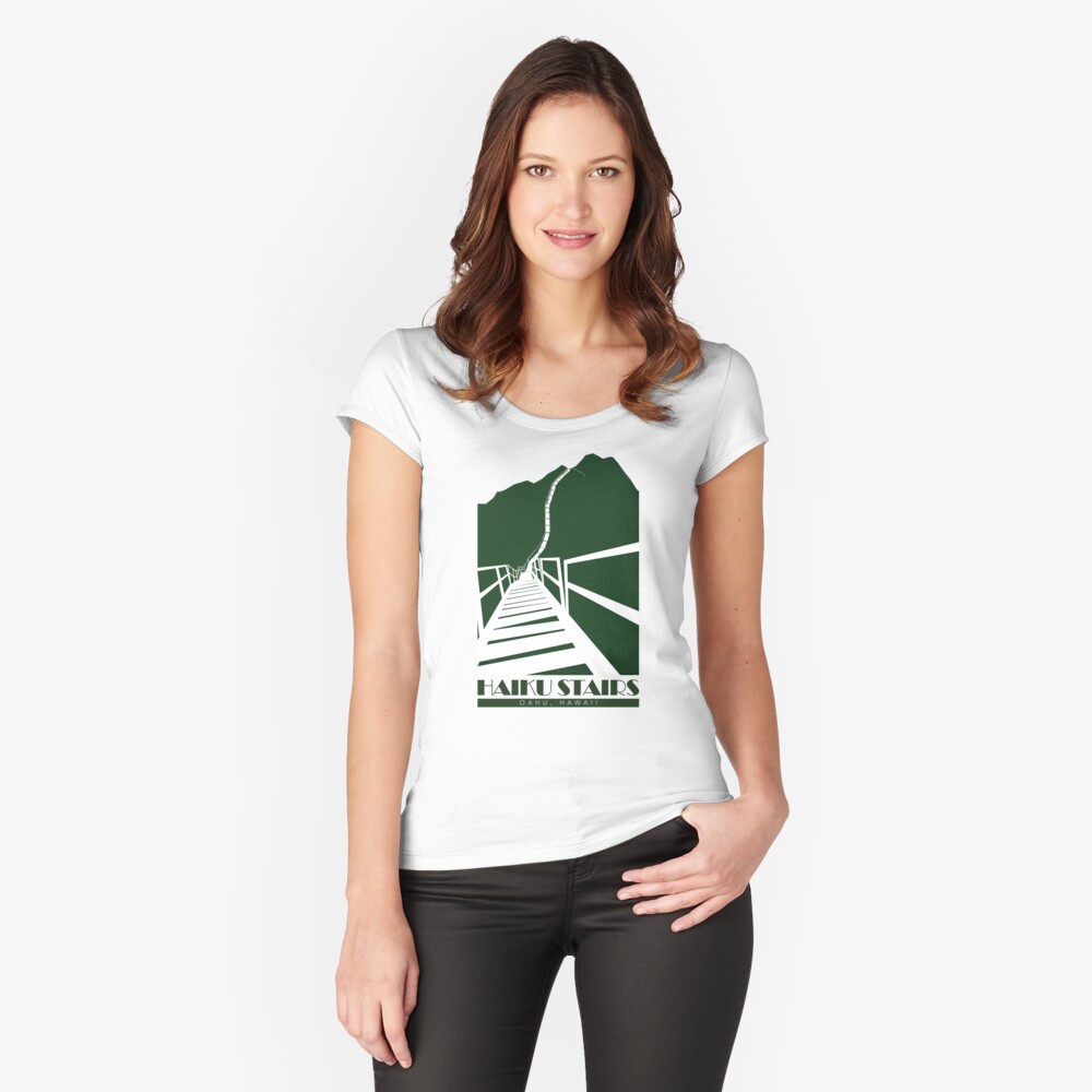 Item preview, Fitted Scoop T-Shirt designed and sold by moritzschwaeble.