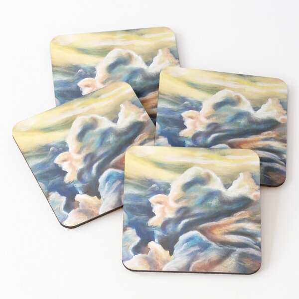 Item preview, Cloud Study: Sunset designed and sold by Stephanie Art & Design.