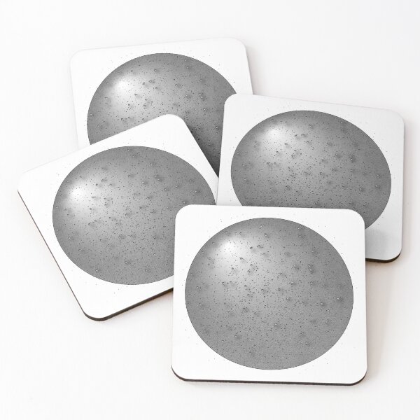 Item preview, Mystic grey moon circle artwork designed and sold by GeometricEye.
