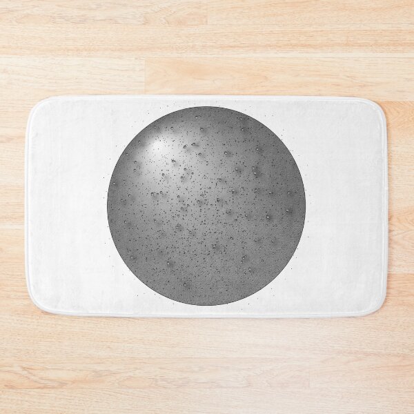 Item preview, Mystic grey moon circle artwork designed and sold by GeometricEye.