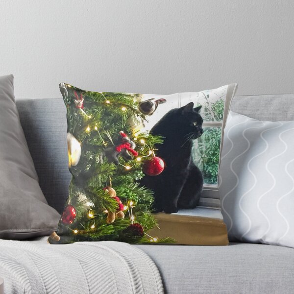 Artikelvorschau, Weihnachtskatze entworfen und verkauft von Flashboy.