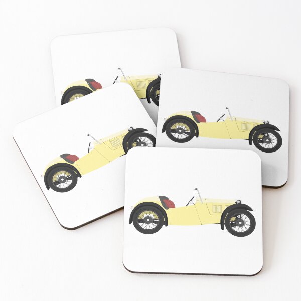 Item preview, Austin 7 Nippy Sports Classic Car (Primrose) designed and sold by JHMimaging.