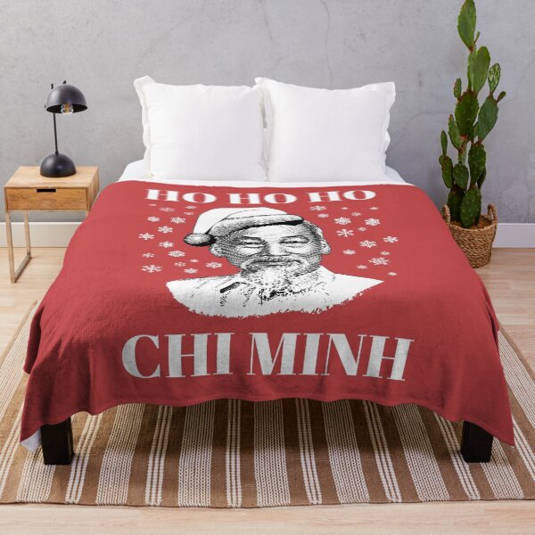 Item preview, Ho Ho Ho Chi Minh Funny Vietnam Christmas Gift Idea designed and sold by The Junto Shop.
