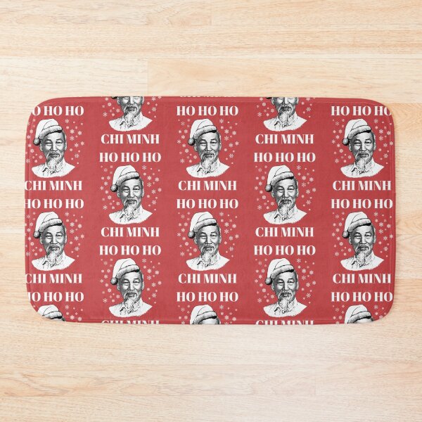 Item preview, Ho Ho Ho Chi Minh Funny Vietnam Christmas Gift Idea  designed and sold by The Junto Shop.